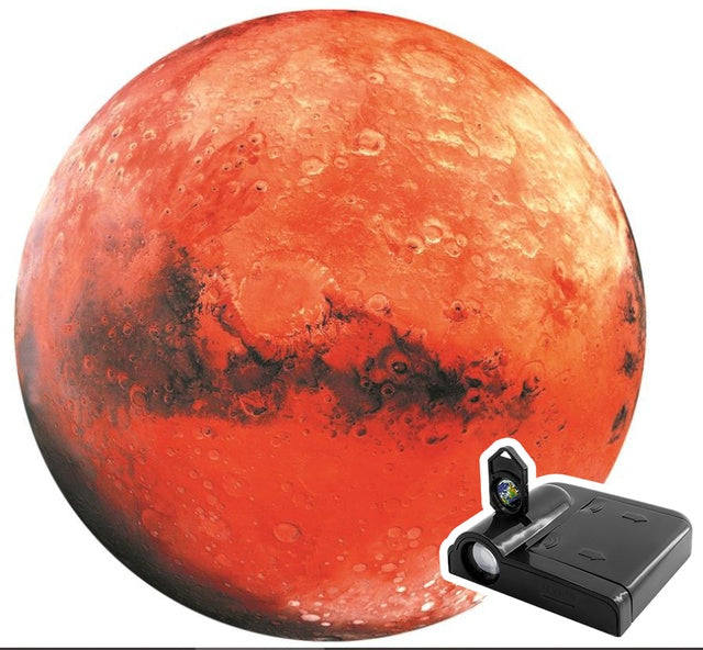 Galaxy Moon Projector Lamp - Aurora Night Light with Multiple Color Modes