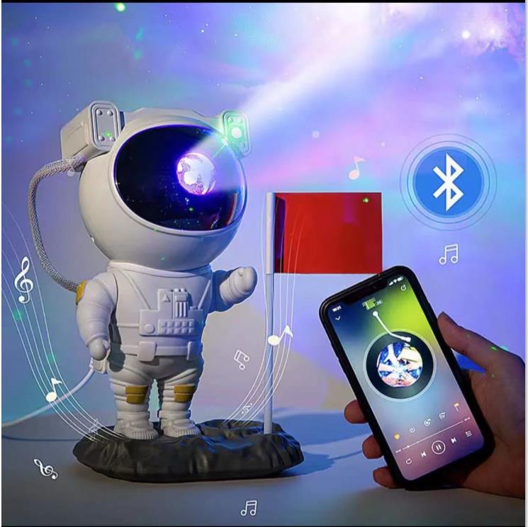 Astronaut Galaxy Star Projector - Starry Sky Night Light with Remote Control