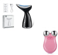 EMS Microcurrent Face & Neck Lifting Device - LED Photon Therapy Anti-Aging Skin Tightening Tool