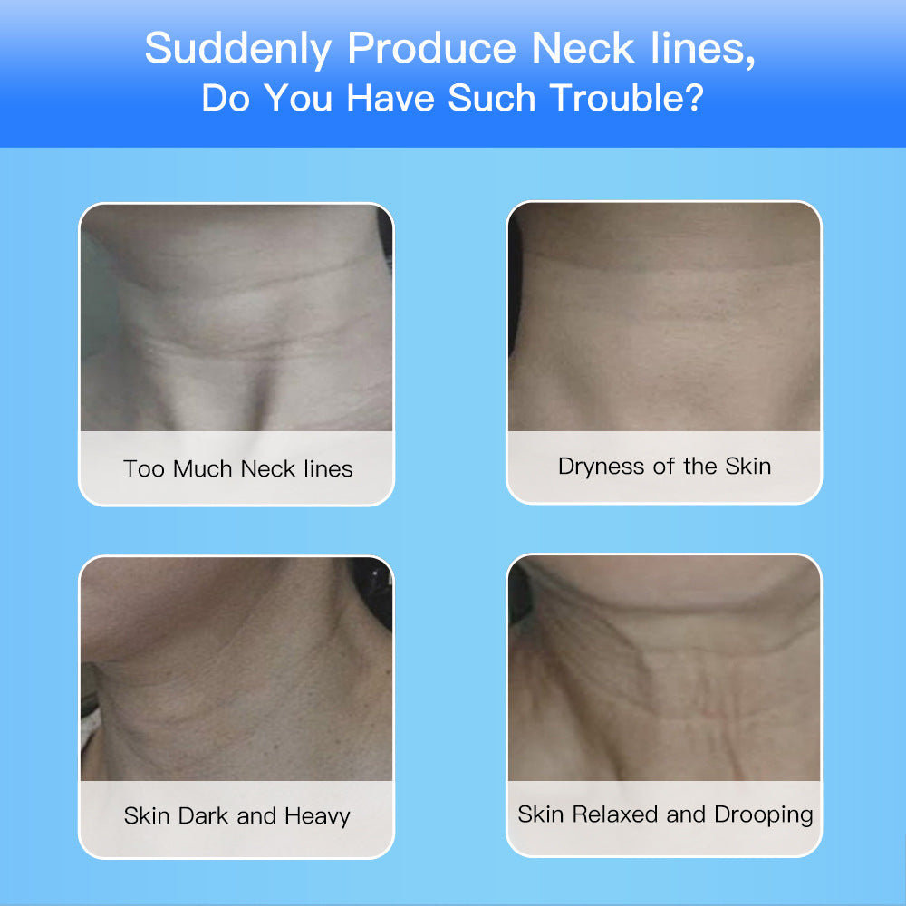 EMS Microcurrent Face & Neck Lifting Device - LED Photon Therapy Anti-Aging Skin Tightening Tool